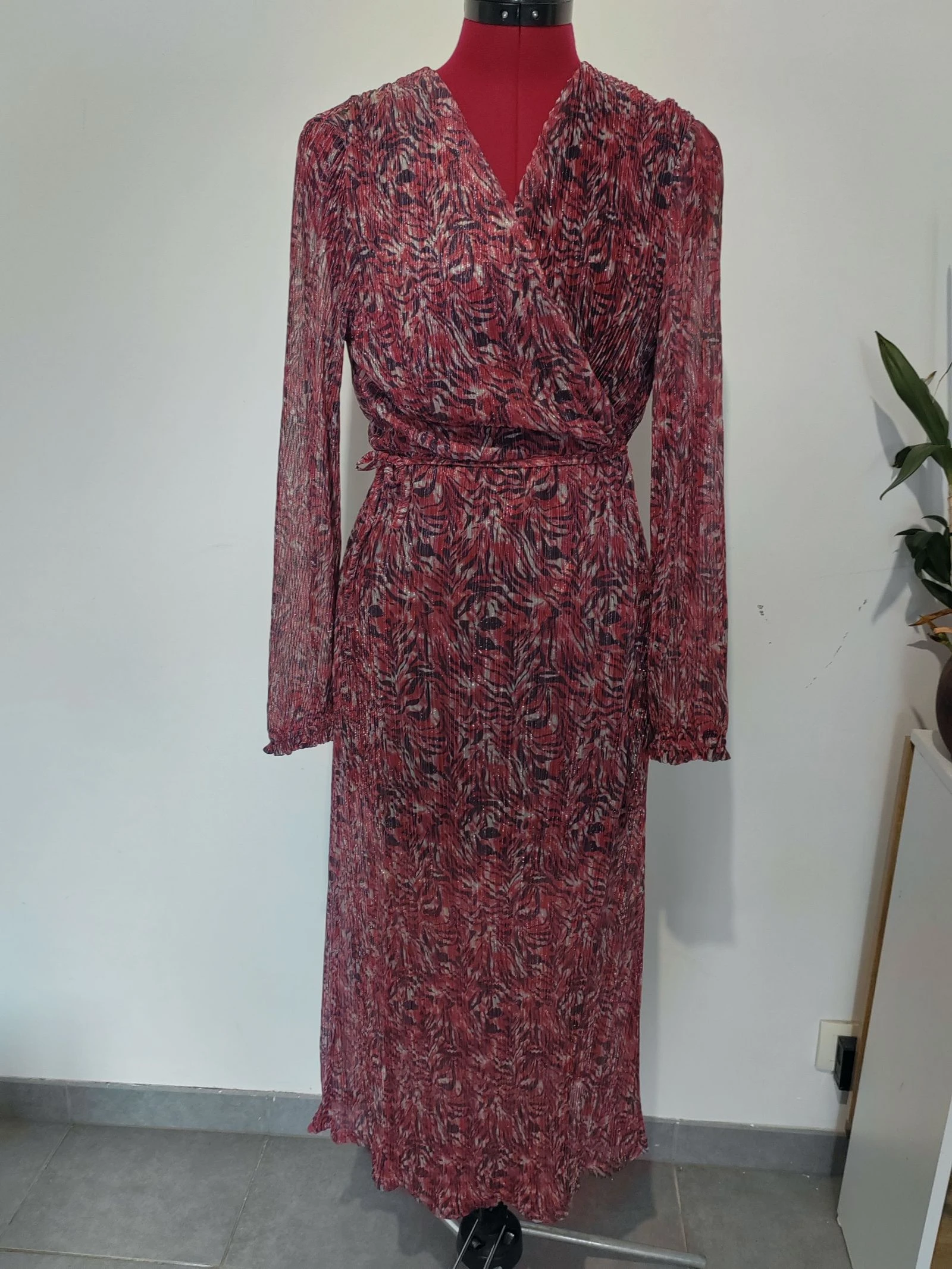 Robe fluide en voile 